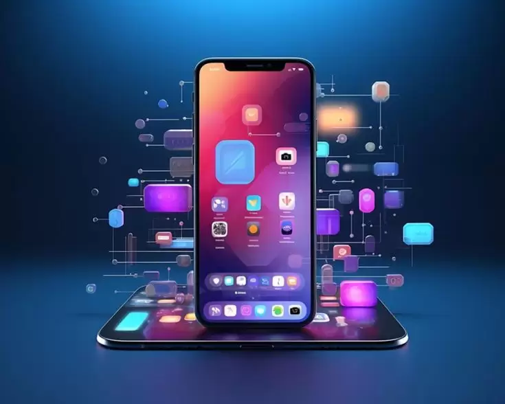 Mobil tətbiqin üstünlüklərini vurğulayan əsas şəkil